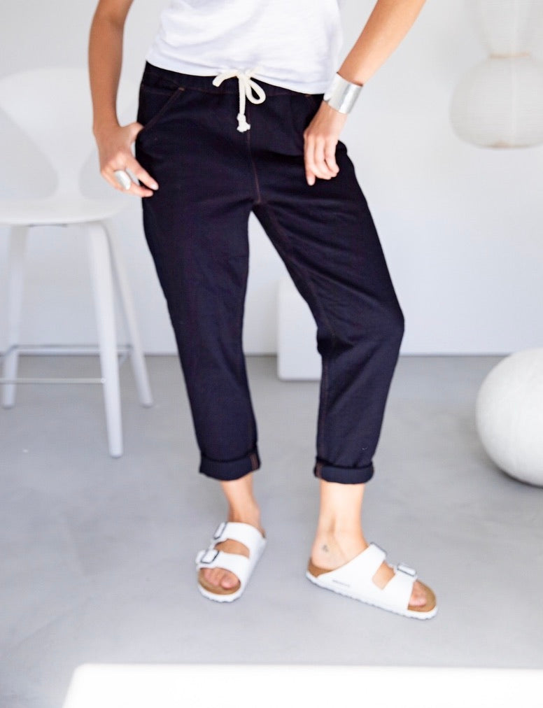 Happy Pant-Organic Cotton Denim -Gender Free Style from Japan
