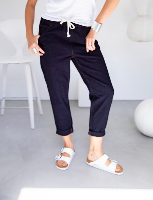 Happy Pant-Organic Cotton Denim -Gender Free Style from Japan