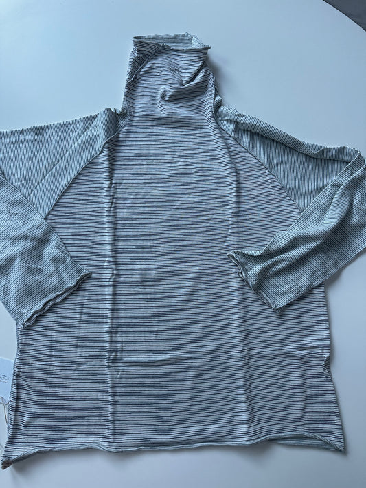 Tamaki Niime Tokkuri Cotton Mock neck knit long sleeve tee