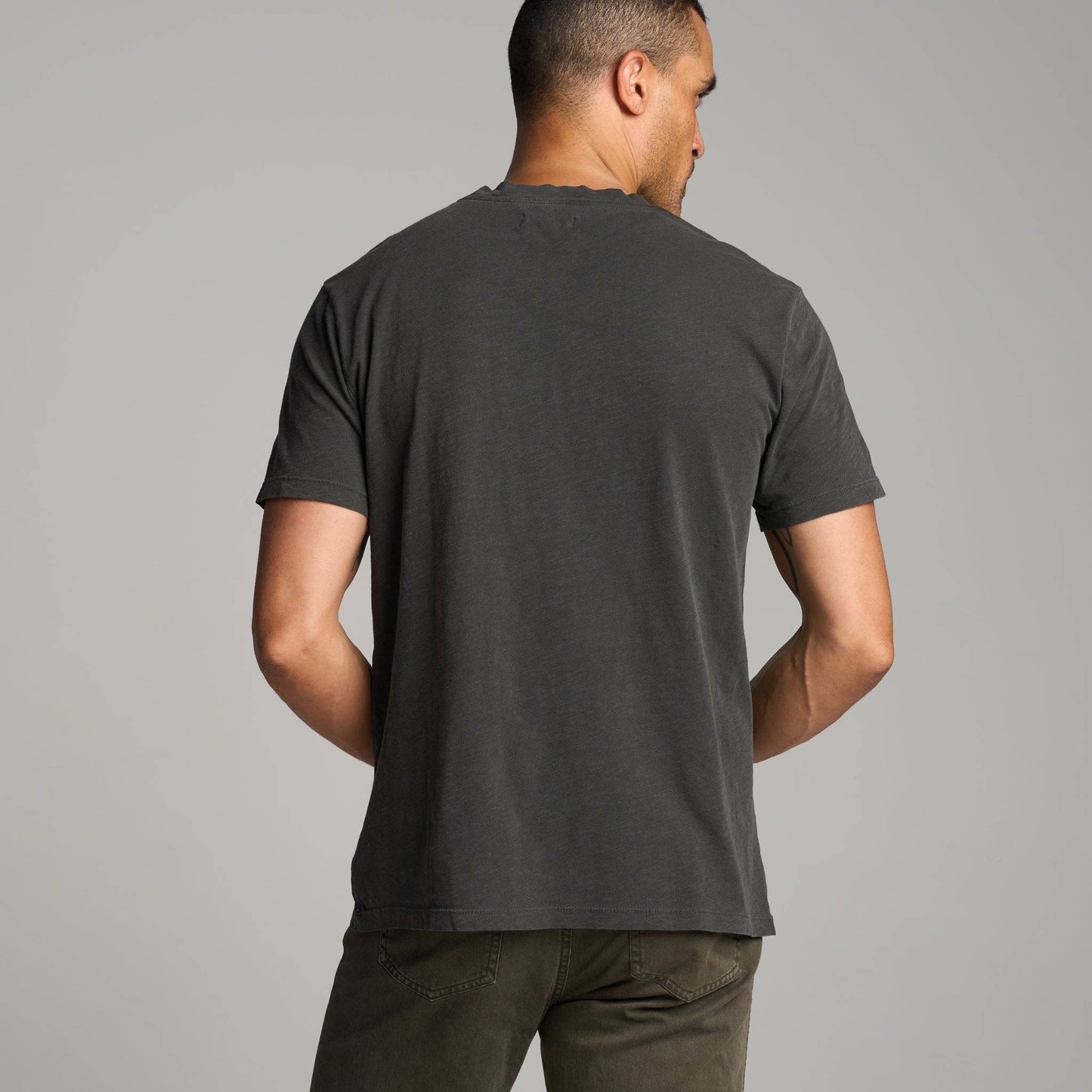 Rowan - Asher Standard Slub Tee: Black / M / MKTP0011