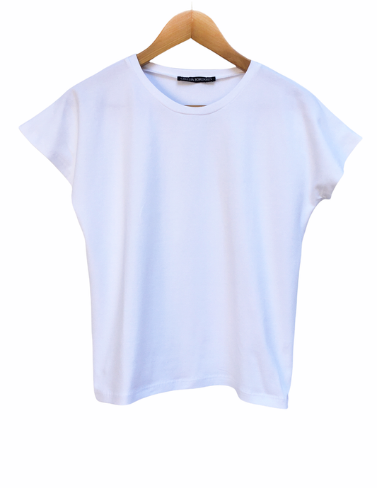 CECILIA SÖRENSEN - 103 Figuera T-Shirt organic jersey: White / S