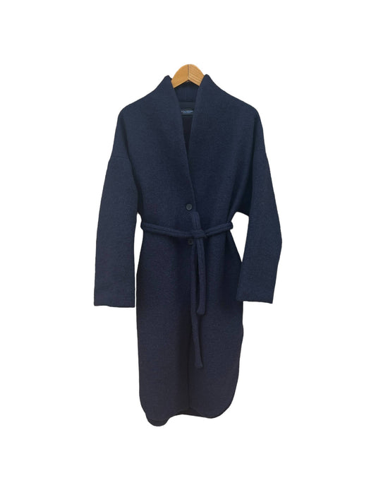 CECILIA SÖRENSEN - 319 CIGALA COAT pure beige wool: Blue
