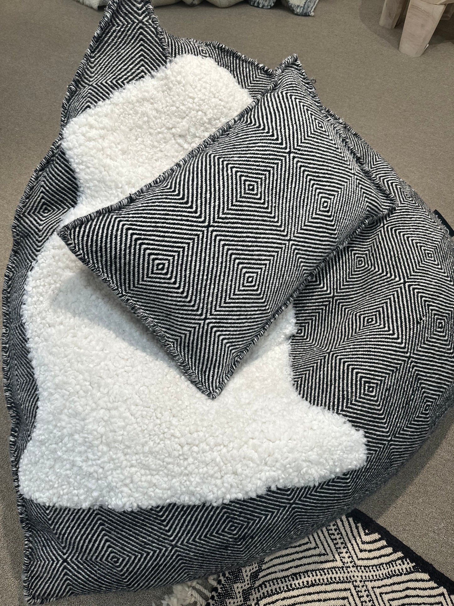 Sail Cocoon Pouf by Hector Serrano for Gandia Blasco