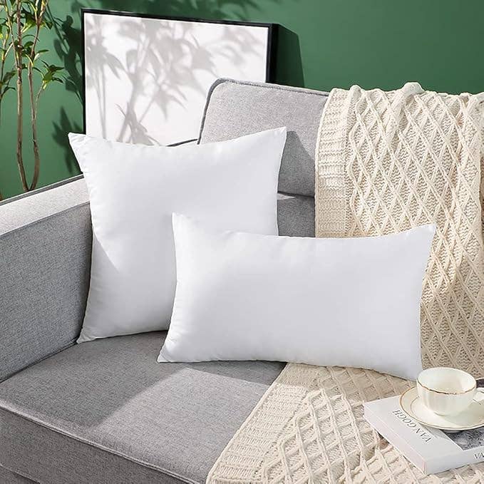 Eyda Homes - Premium Form Pillow Inserts : 12X20 Inches