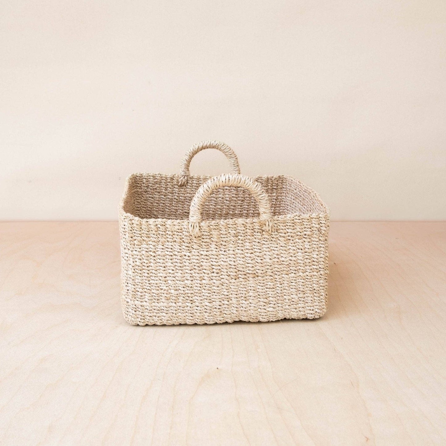 LIKHÂ - Square Tabletop Basket - Weave Basket | LIKHÂ
