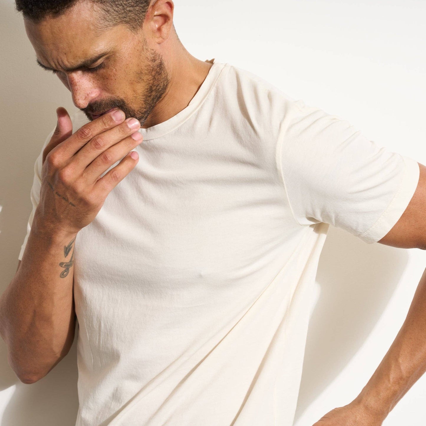 Rowan - Asher Standard Tee: Vintage White / L / MKTP0002