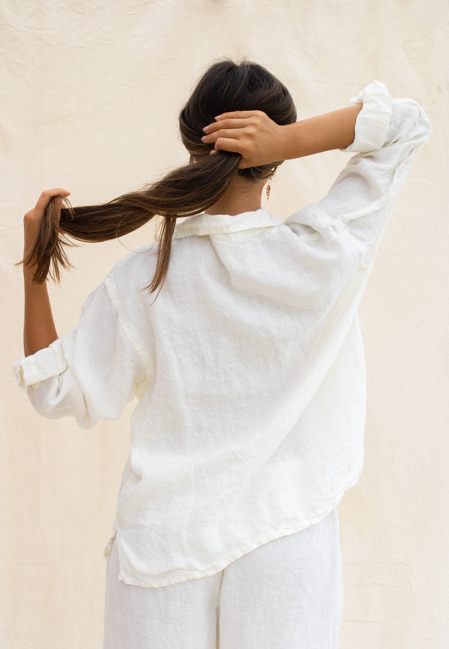 Organic Linen Beach and Comfort Shirt