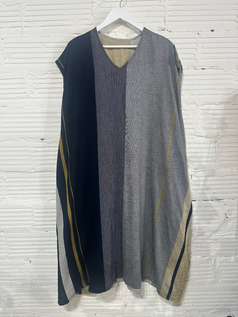 Fuwa Cap Sleeve Kaftan -Organic Cotton from Japan