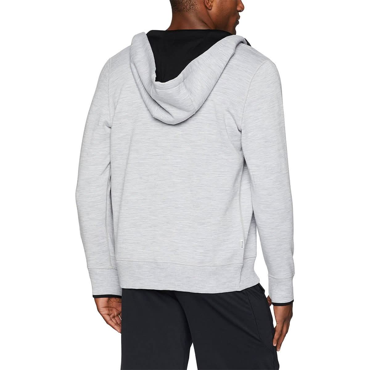 Minus33 Merino Wool - Men's Brushed Merino Wool Full-Zip Hoodie - Heavyweight: Black / L