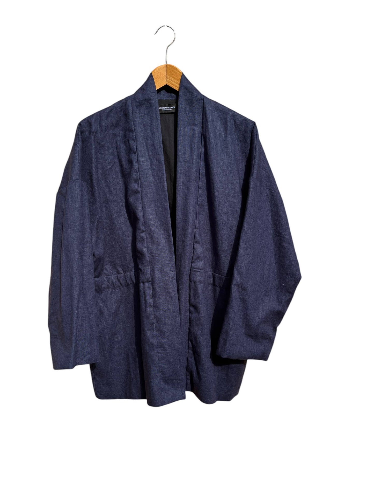 CECILIA SÖRENSEN - 316 NOPAL JACKET linen : Blue