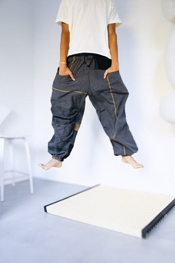 Tamaki-Niime Nica Parachute Cotton and Cotton-Merino Blend "Co-Ed" Pant