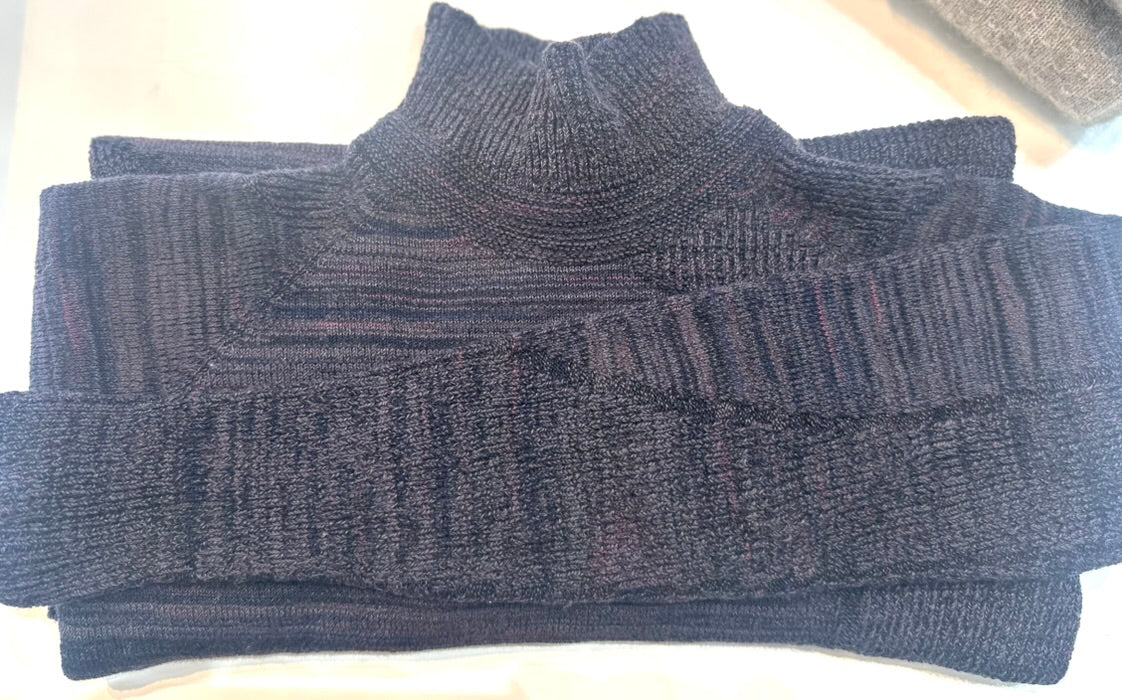 In-Nice Tamaki-Niime Mock Turtle  Stretch Sweater from Japan