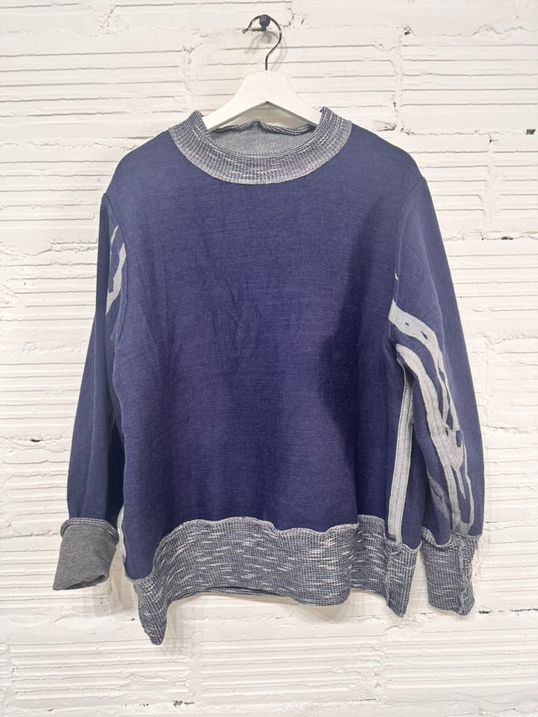 Tamaki Nuime Tore Cotton sweatsshirt Popover