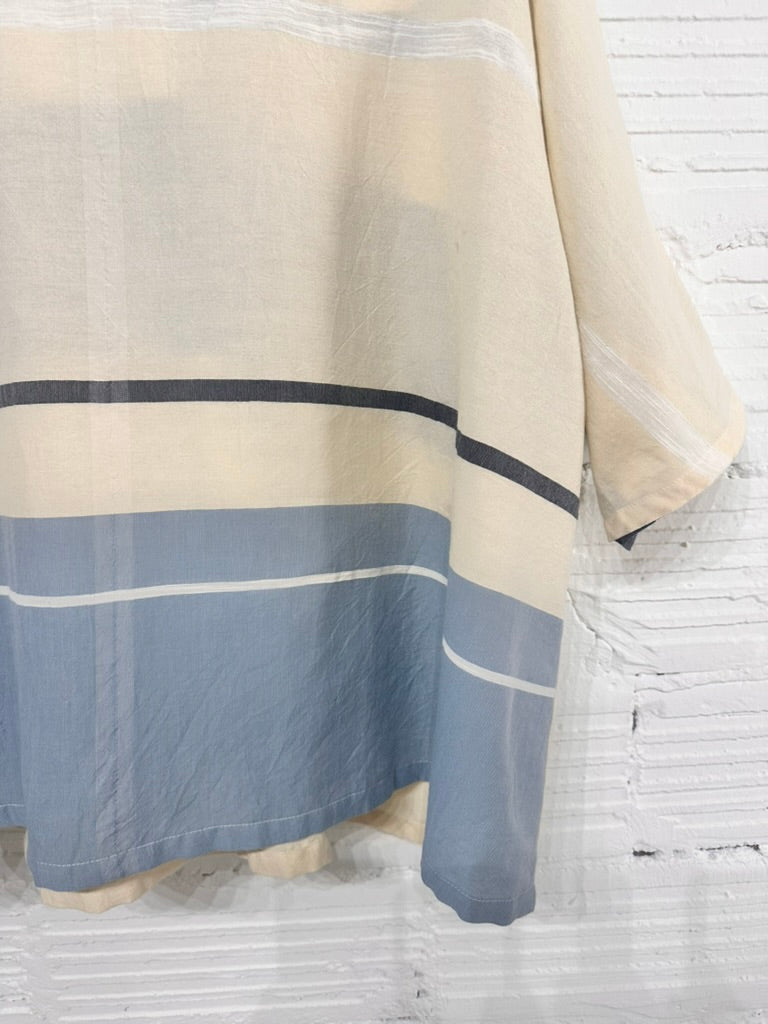 Tamaki-Niime Fuwa Tee Half Sleeve Organic Cotton Tee