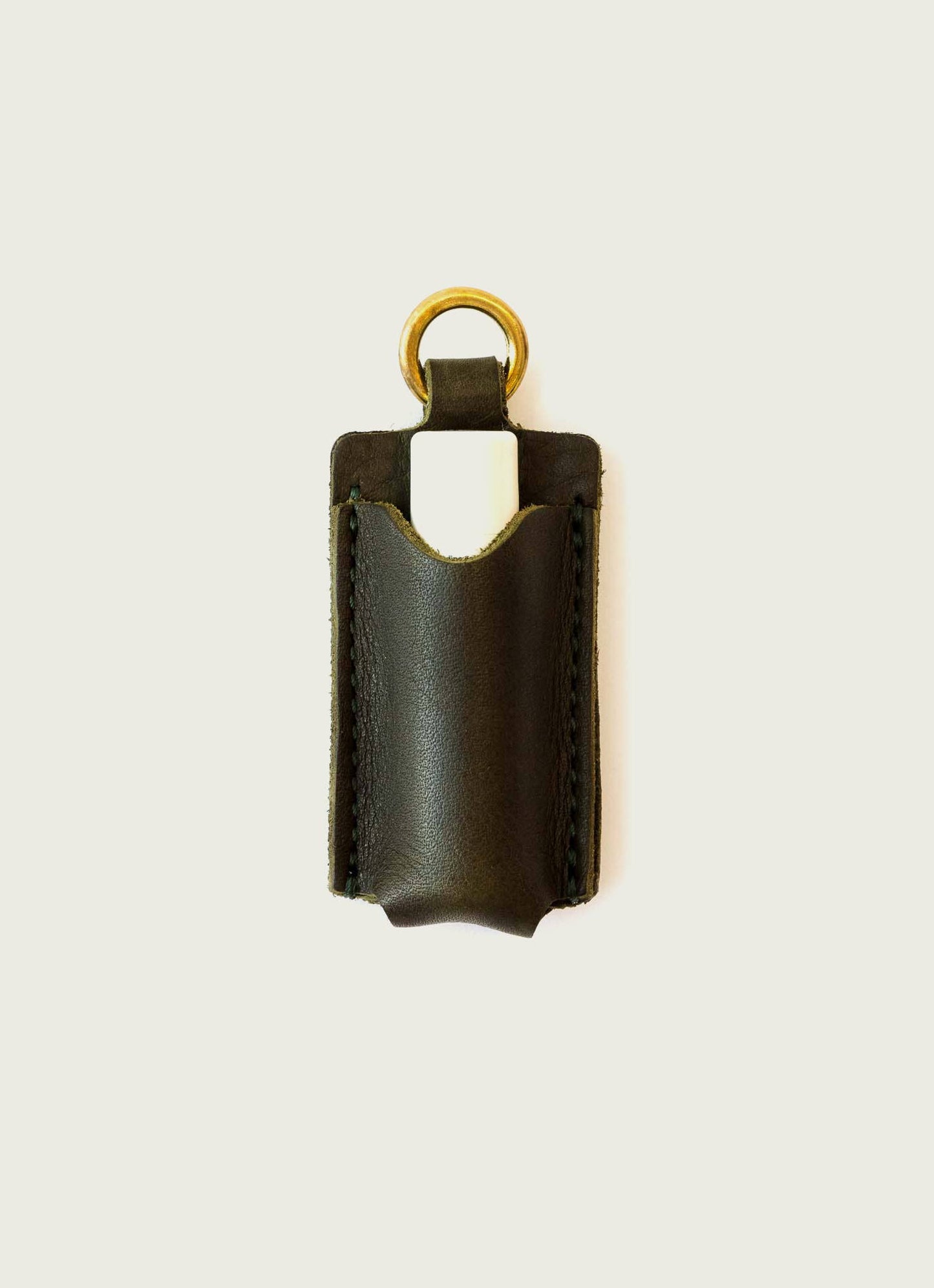 WP Standard - Leather ChapStick Holder: Desert Black