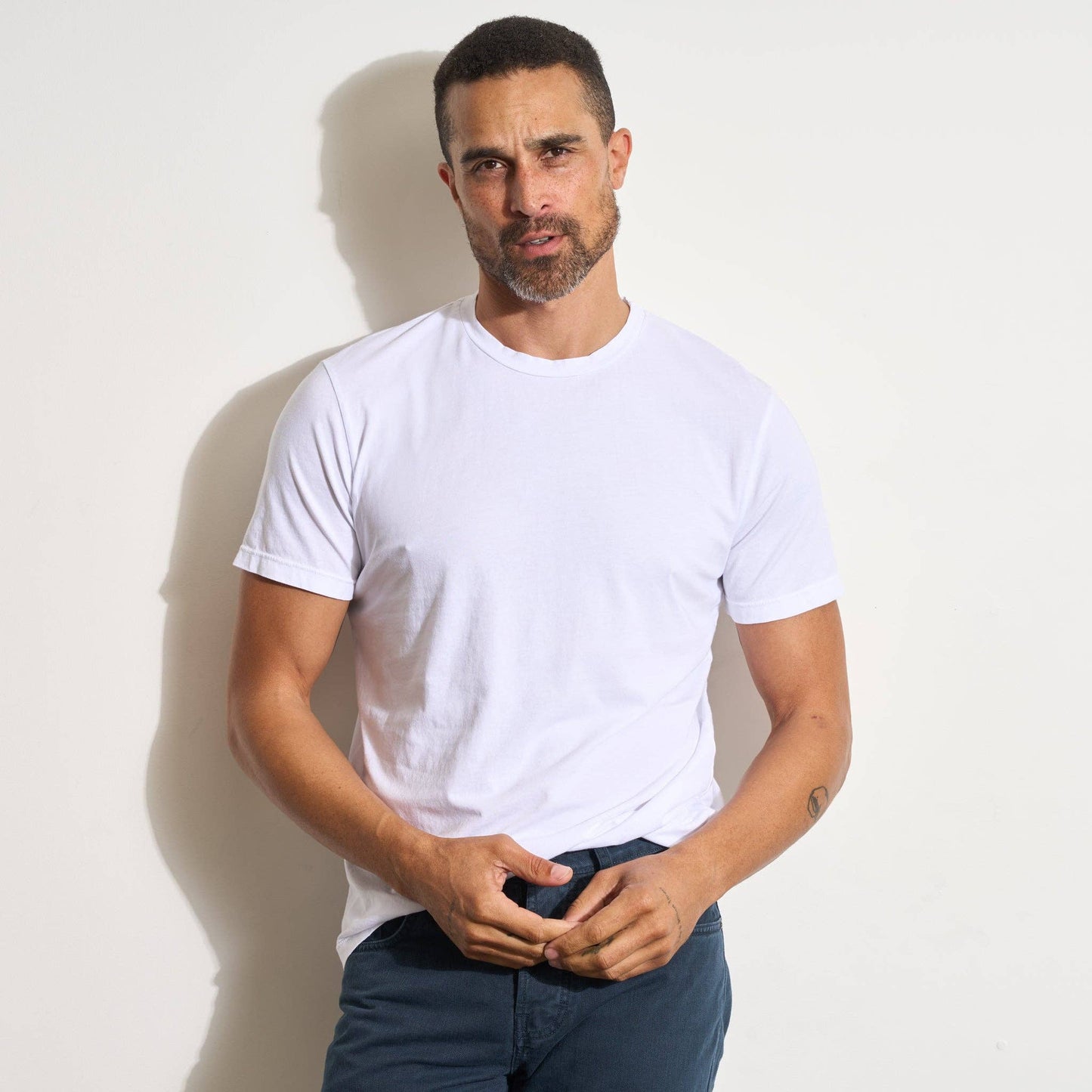Rowan - Asher Standard Tee: Vintage White / S / MKTP0002