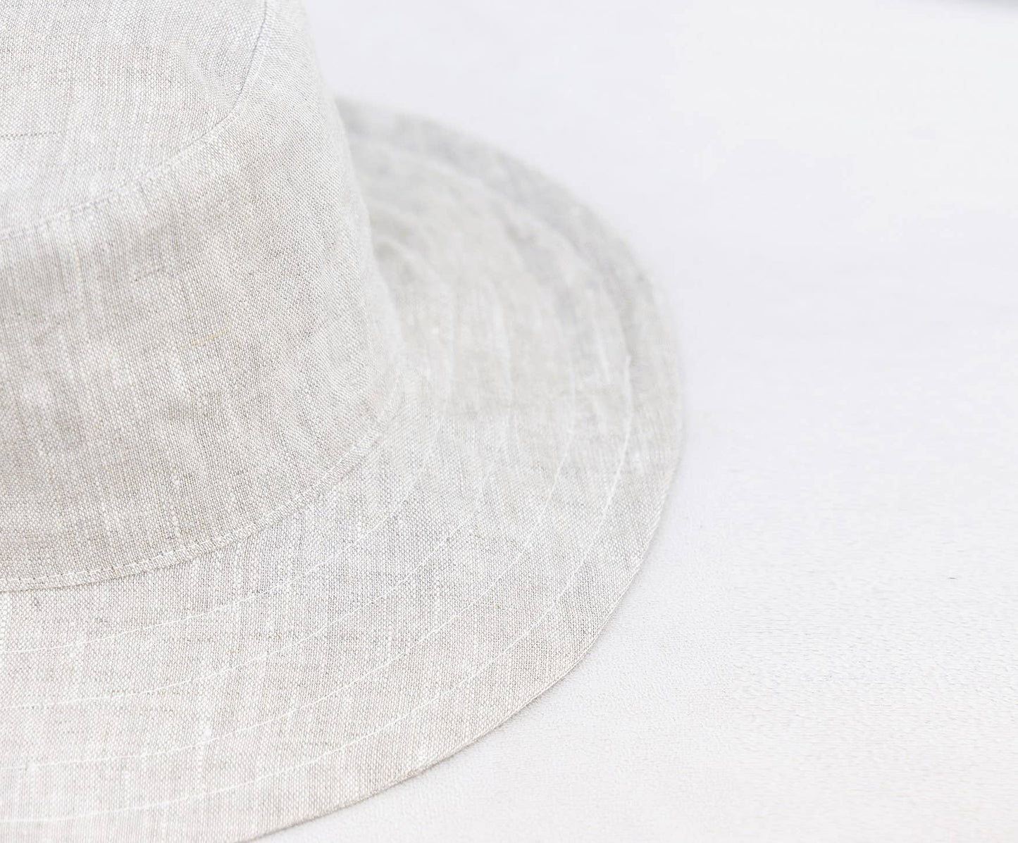 Celina Mancurti, LLC - Linen Bucket Hat: Black