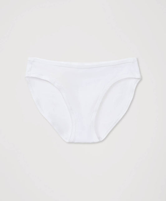Pact - Women's Everyday Classic Fit Bikini: White / Large