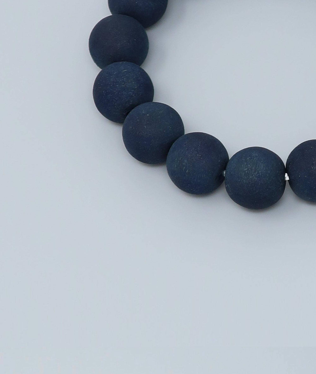 Men's Indigo Pearl Prayer Bead Bracelet