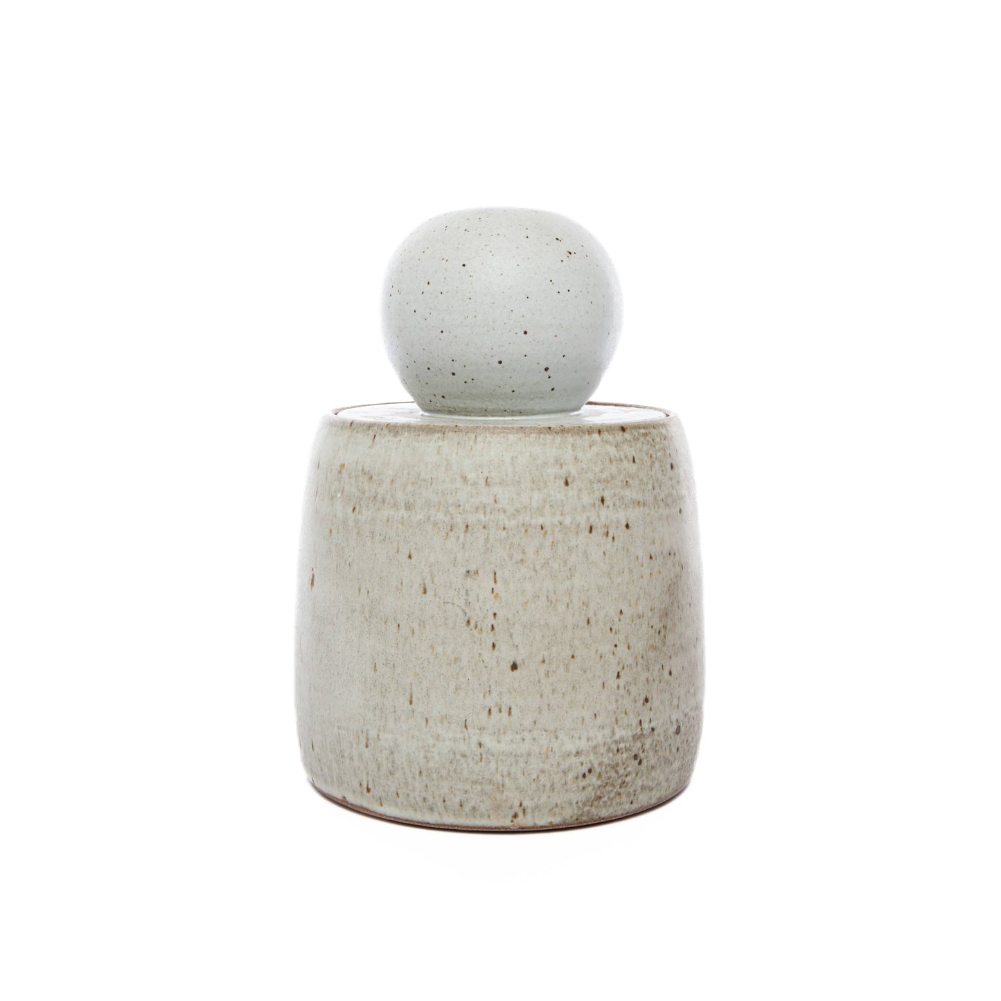 MH STUDIO - Alabaster White Stash Jars: Mini