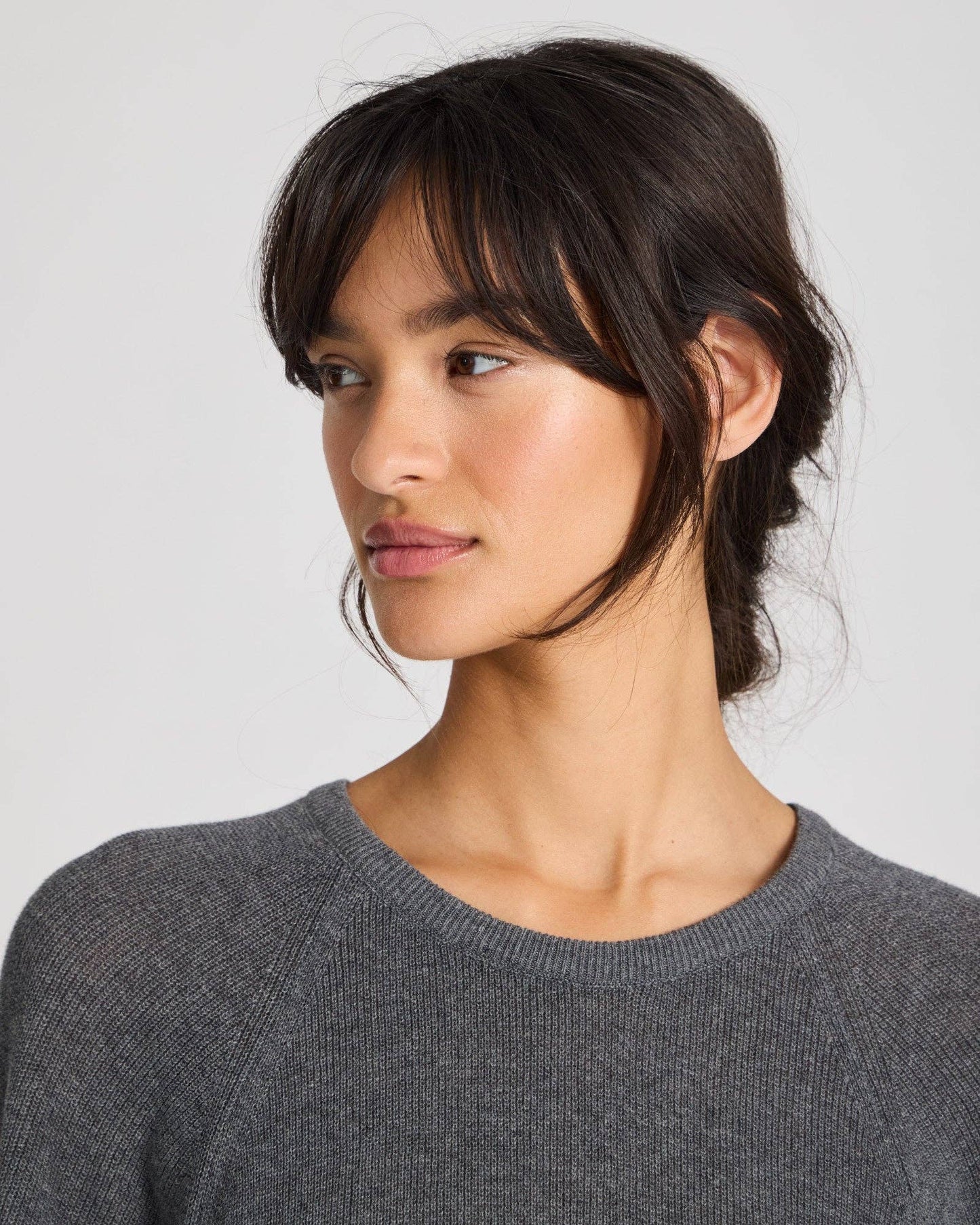 gai-lisva - Karen Knit Tee GOTS 243975 - Dark Grey: M