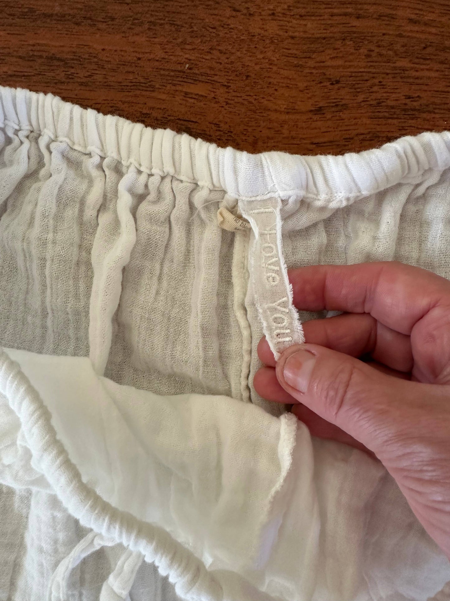 Organic Cotton Gauze Comfort Lounge and Vacation Pant