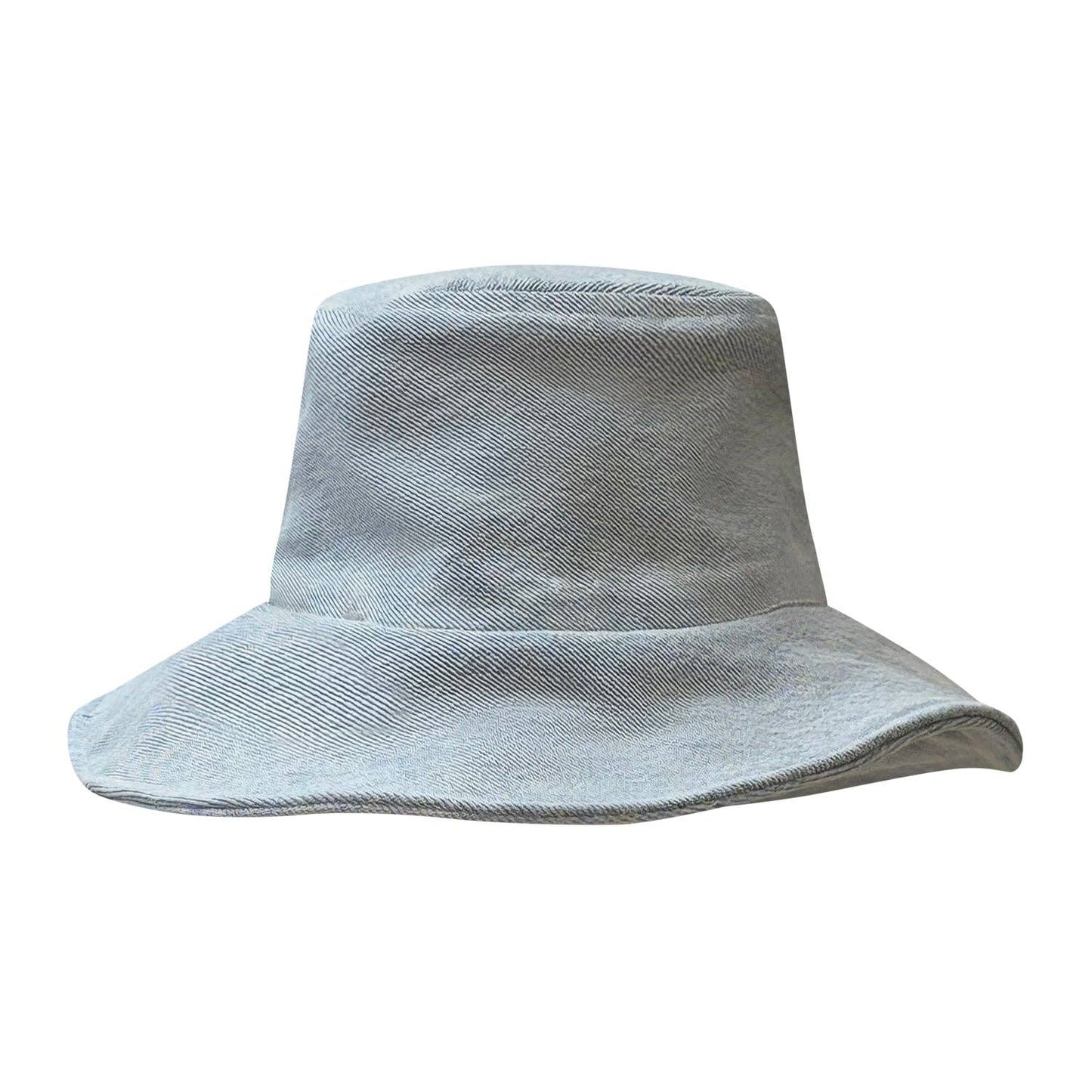Deborah Lindquist - Denim Bucket Hat-Bleached Blue