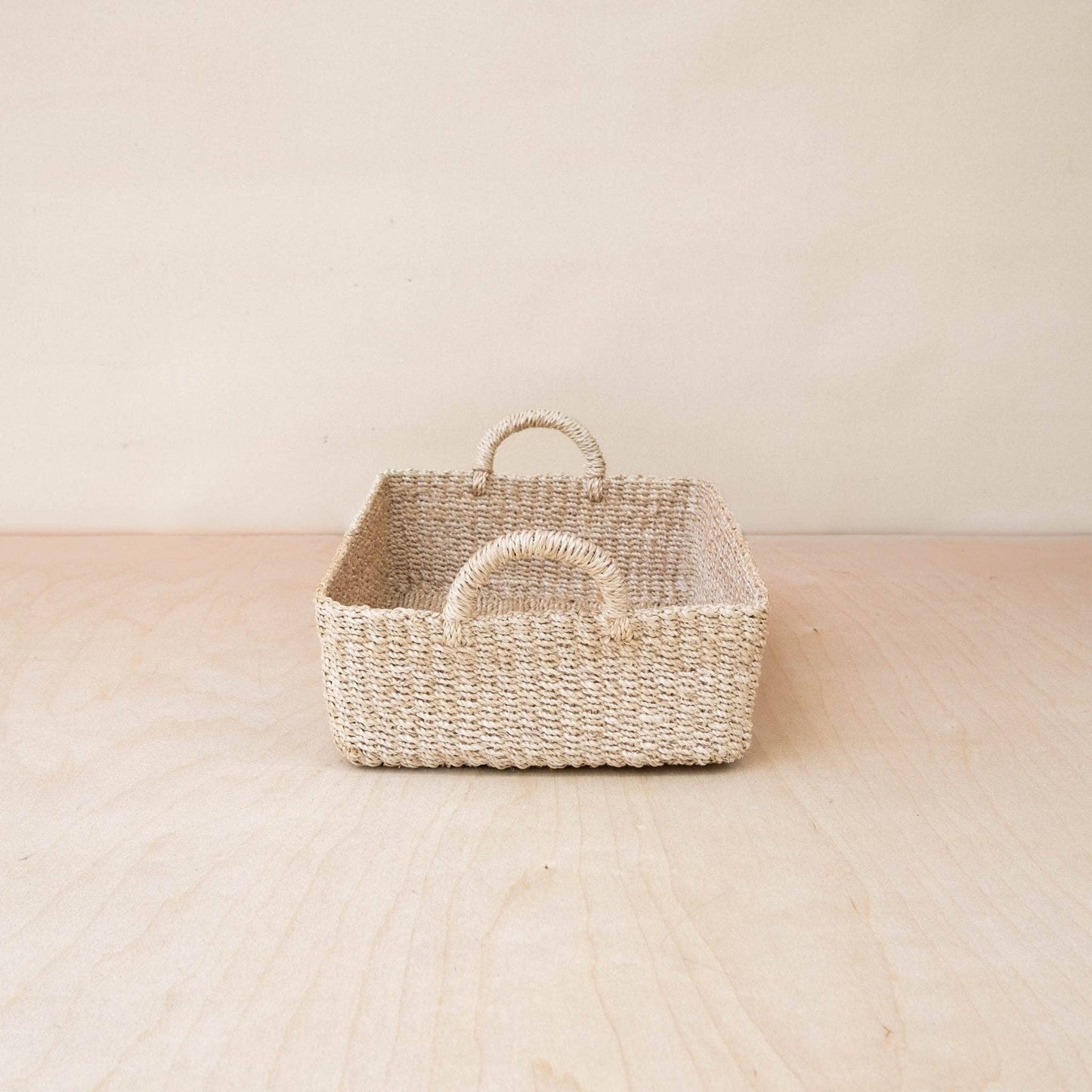 LIKHÂ - Woven Rectangle Tray - Decorative Basket | LIKHÂ