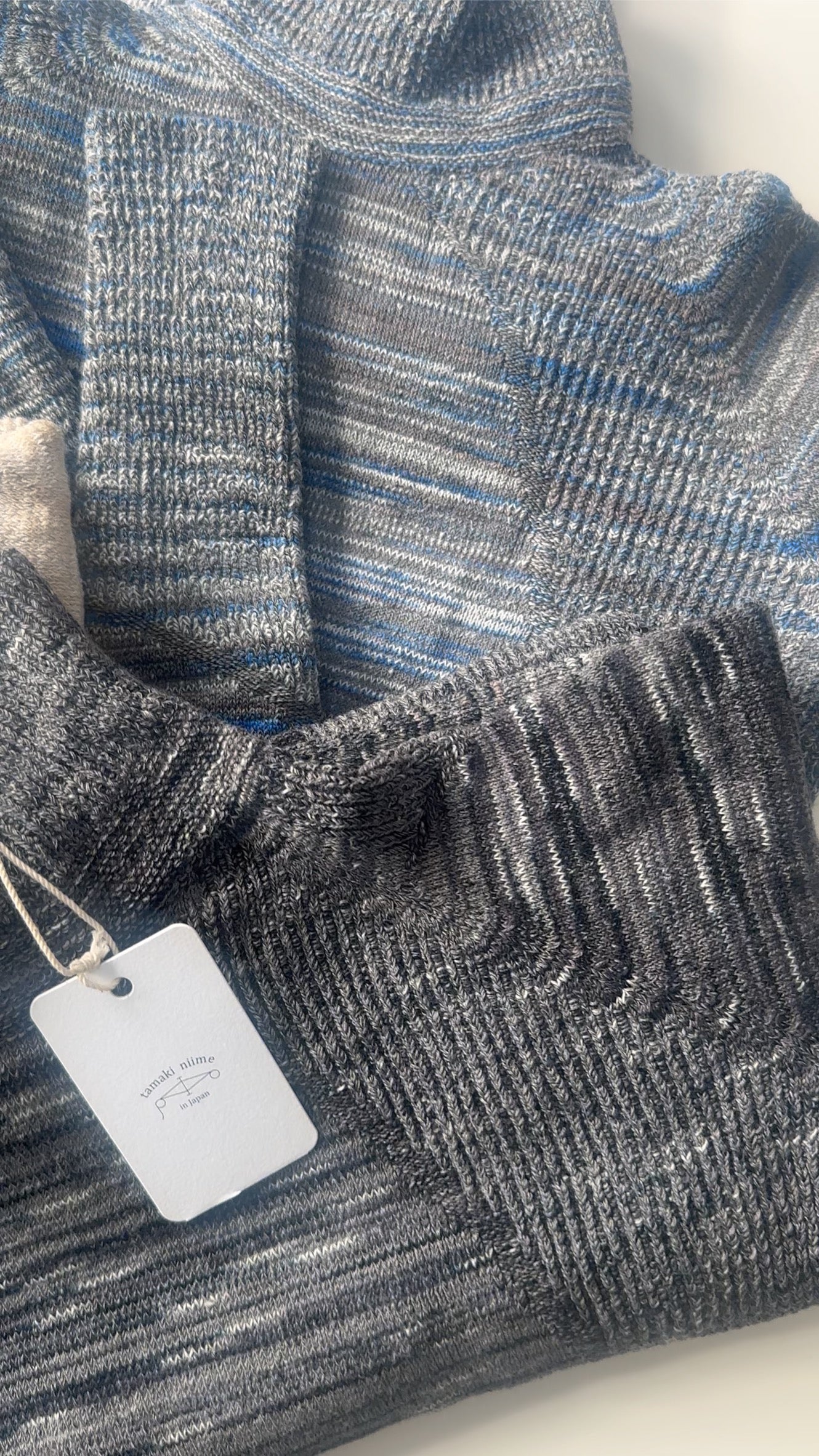 Nice Comfort Mock Turtle  Stretch Sweater from Japan