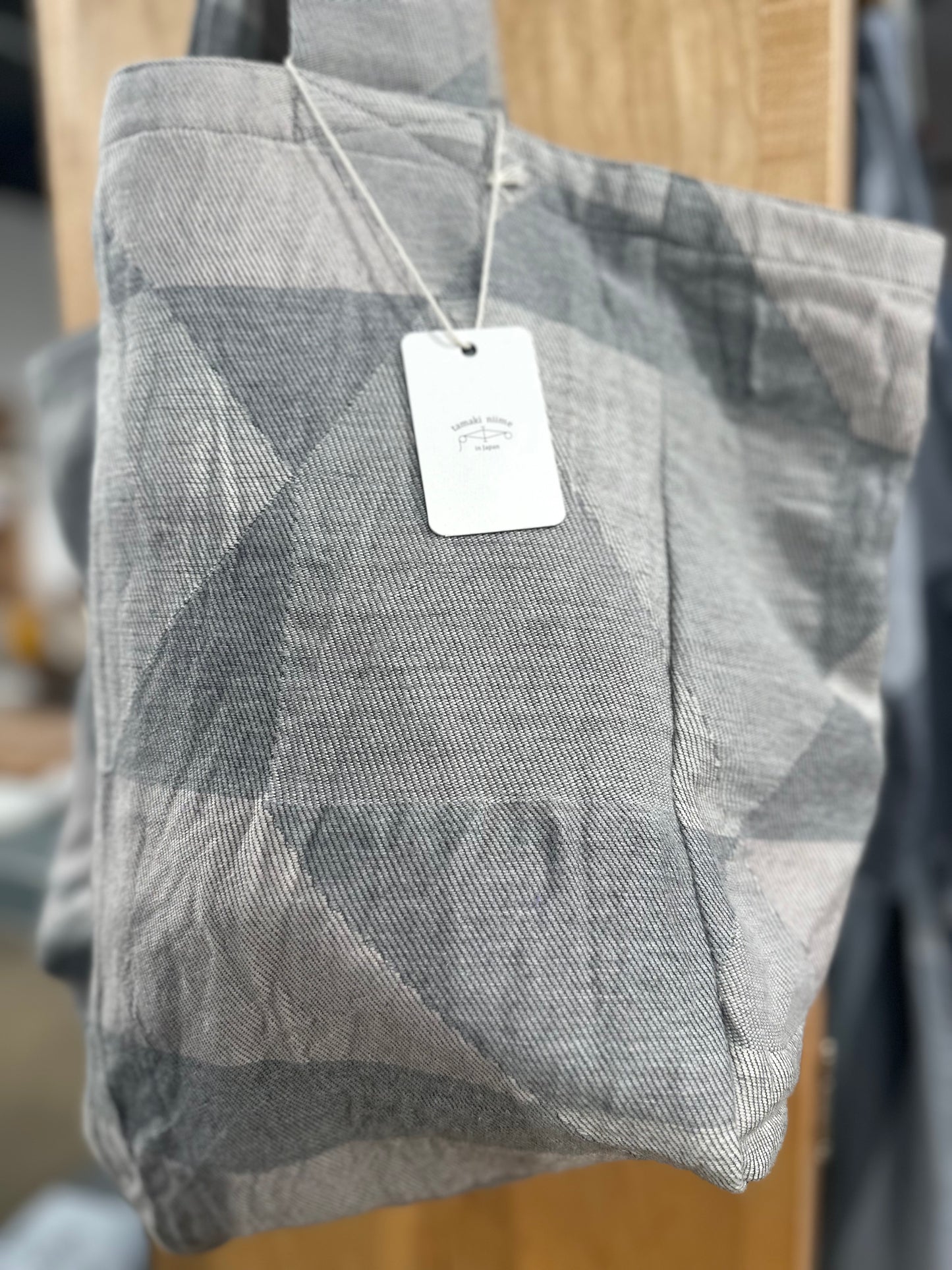 Tamaki-Niime Tamafukurou Cotton Carry Tote Bag, 3 sizes