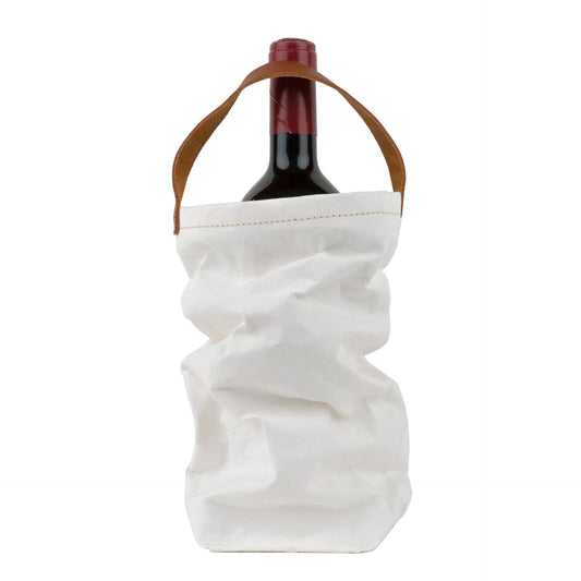 Uashmama - WINE BAG CARRYING TOTE: White