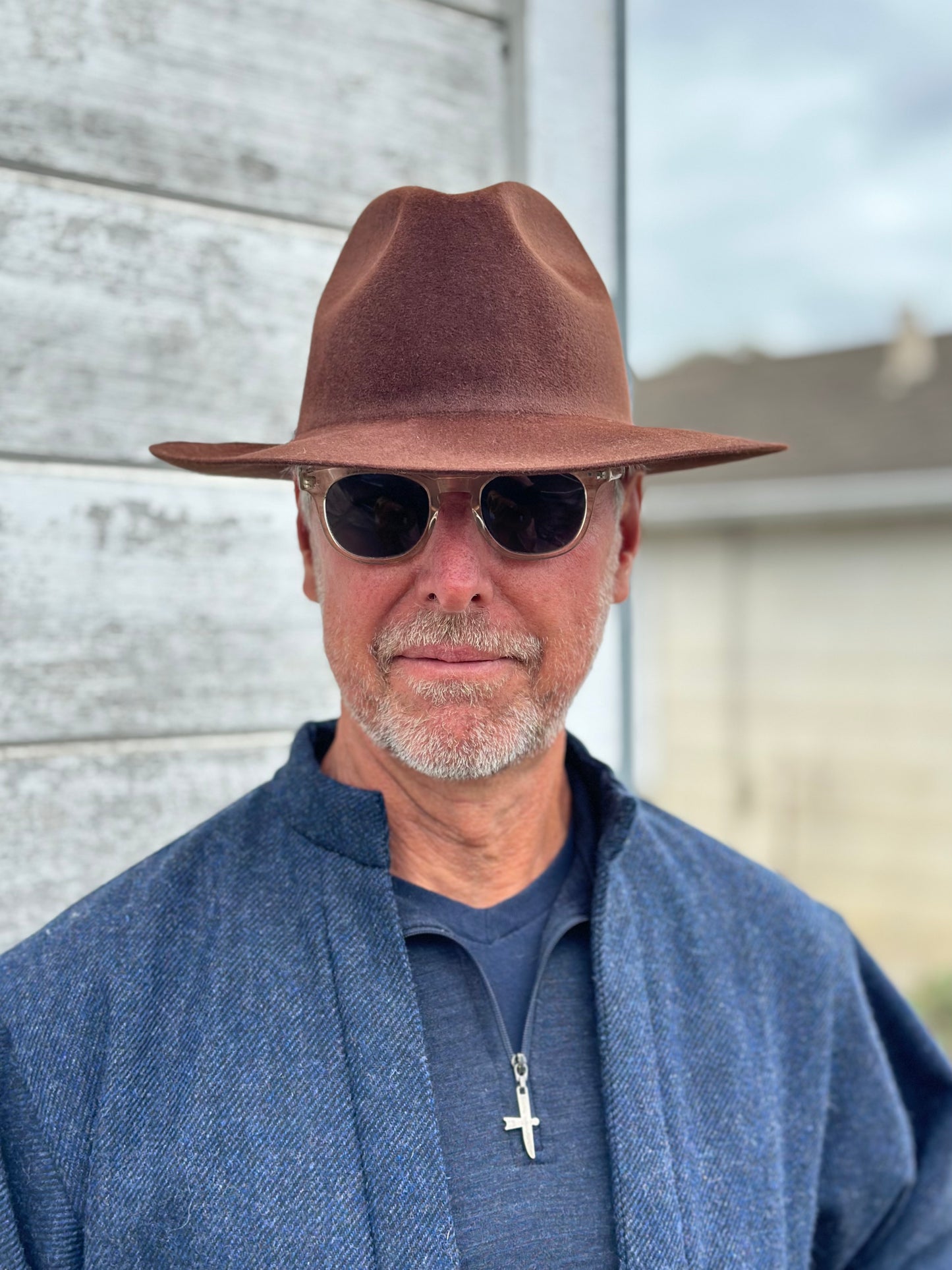 Boncia Felted Lapin Hat by Reinhard Plank"