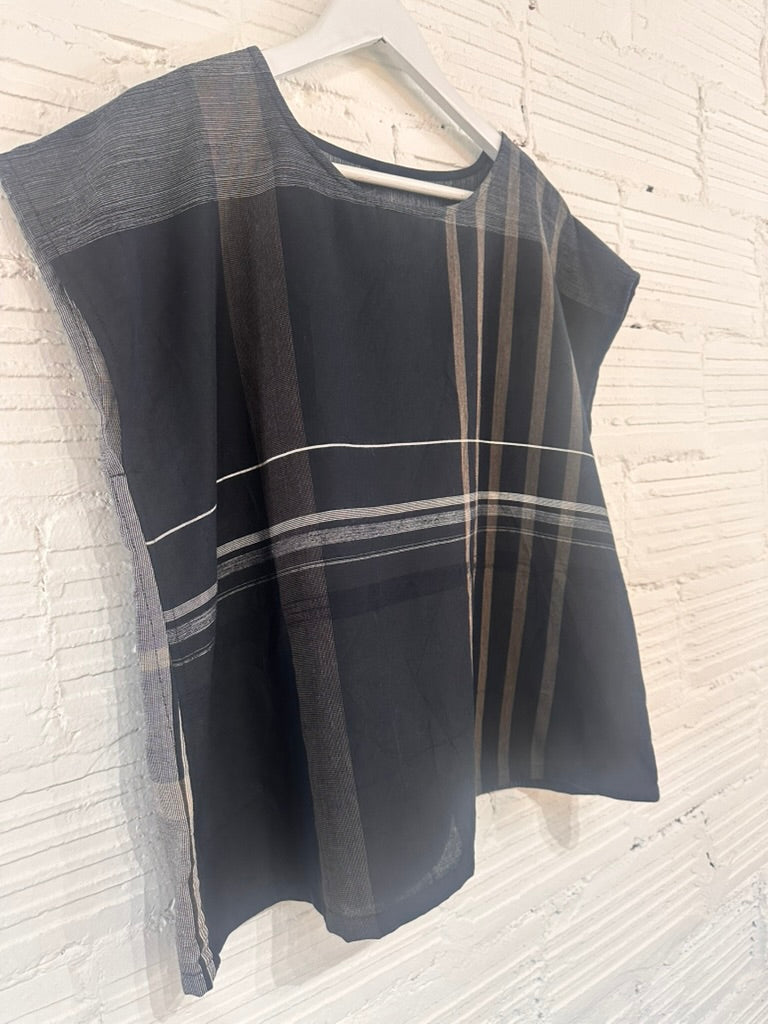 Suton tee short cap sleeve in organic Japanese cotton