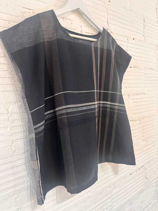 Suton tee short cap sleeve in organic Japanese cotton