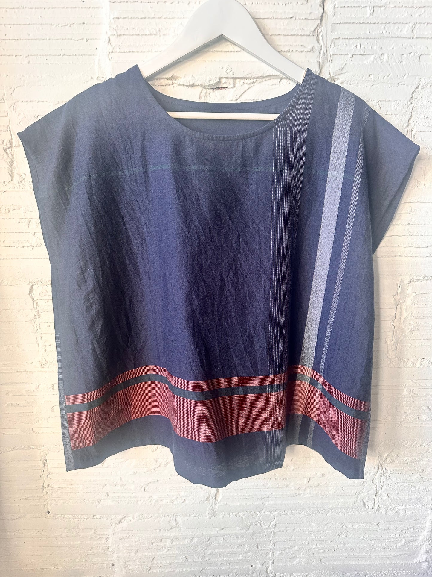 Suton tee short cap sleeve in organic Japanese cotton