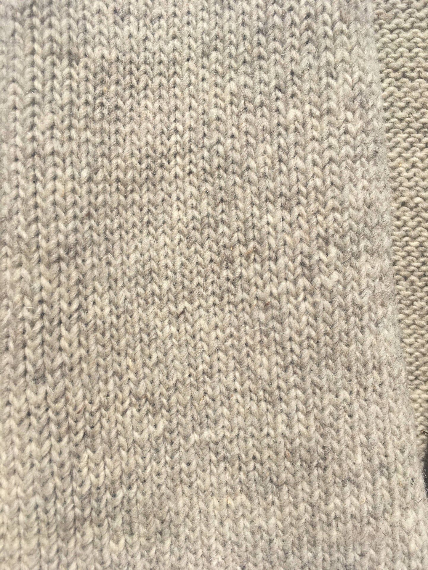 CECILIA SÖRENSEN - 900 CARDIGAN - Artisan Undyed Wool Spain: Natural white / M/L