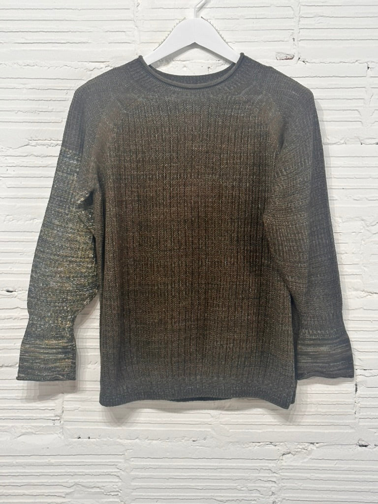 Tamaki-Niime Po Knit Good Organic Cotton Pullover Gender Free Wear from Japan