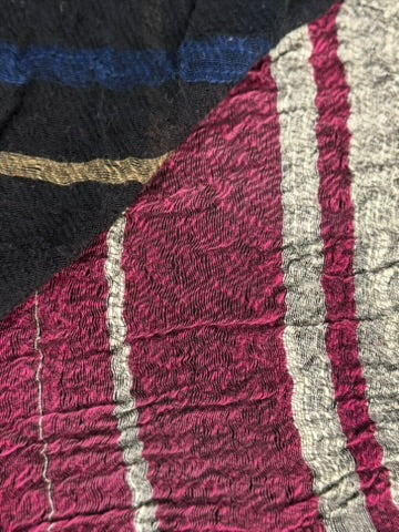 Roots Middle Gauze Cotton Scarves 21'' x 70'' from Japan