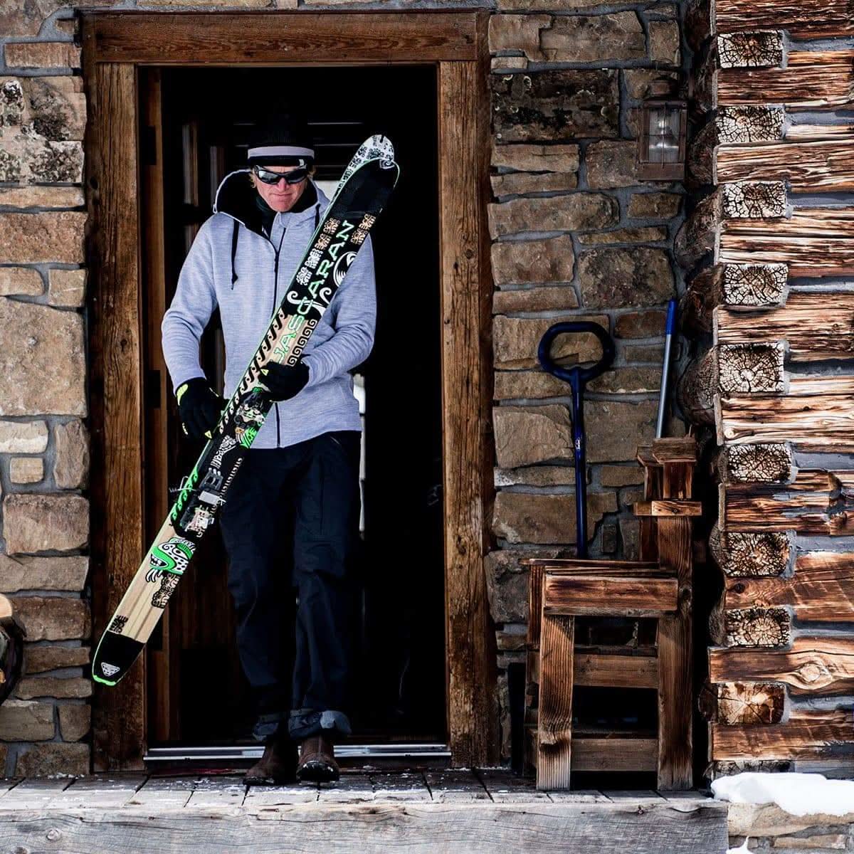 Minus33 Merino Wool - Men's Brushed Merino Wool Full-Zip Hoodie - Heavyweight: Black / XL