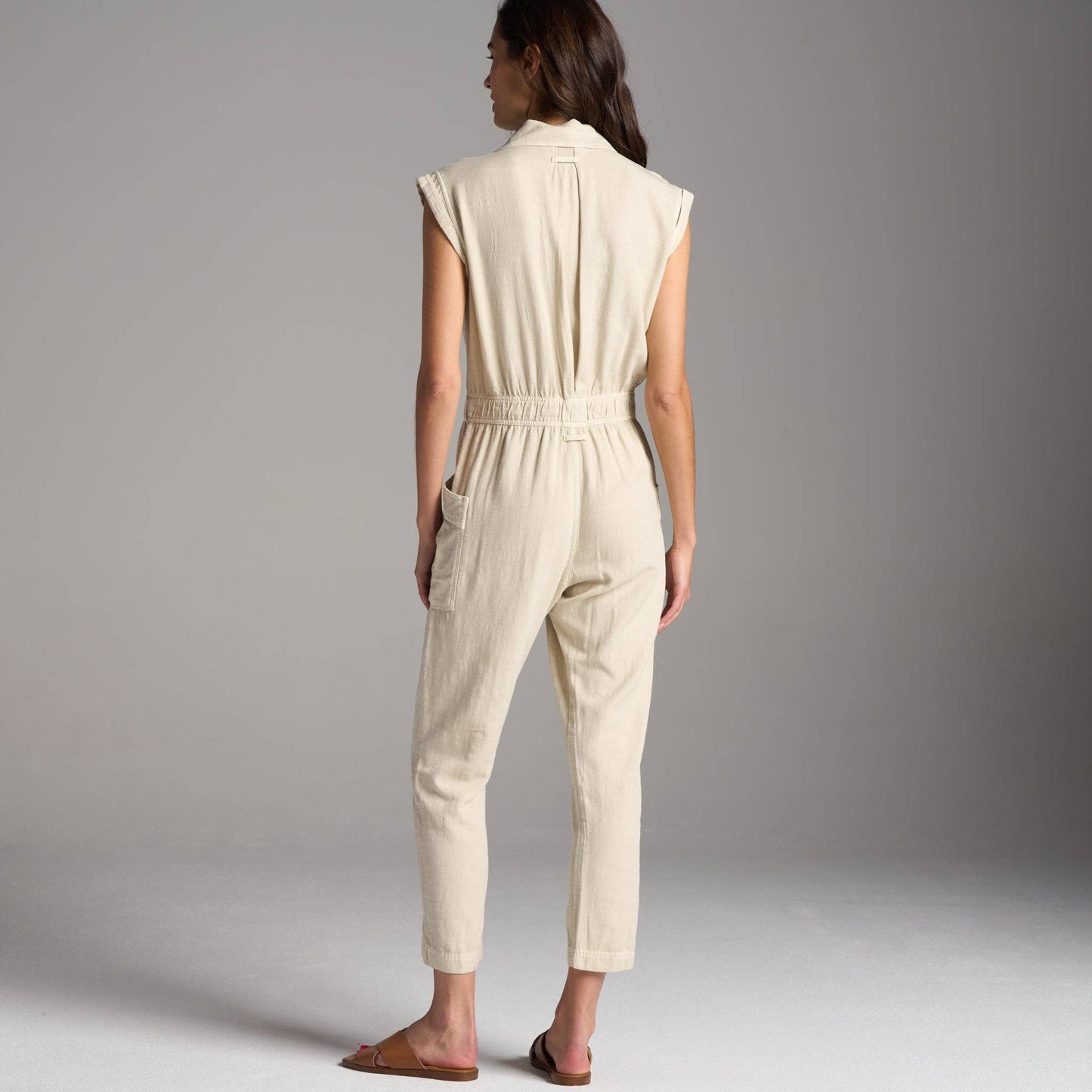 Rowan - Lincoln Muscle Tank Jumpsuit: Blue Dusk / XS / WWJR0003