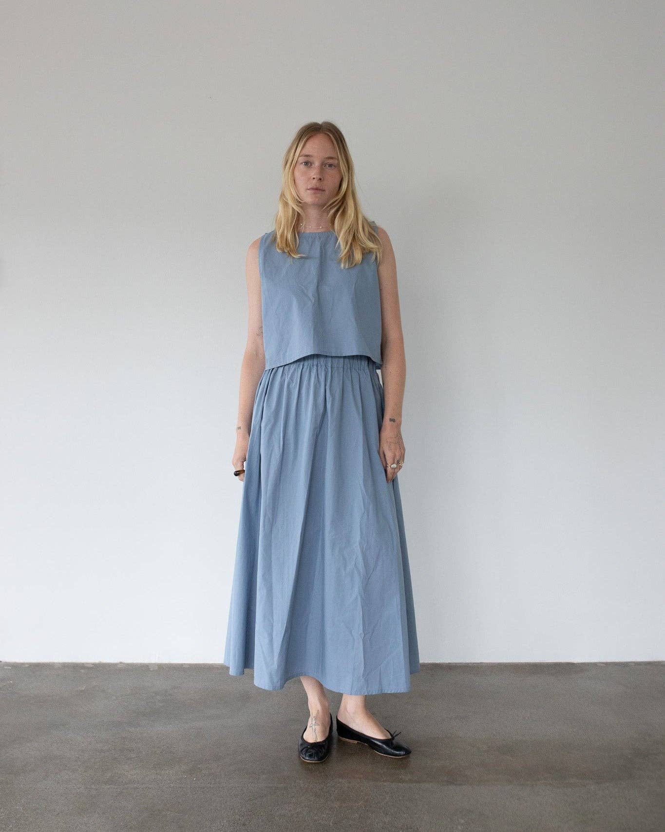 Honest Cotton - Palmer Tank: Almond / S/M