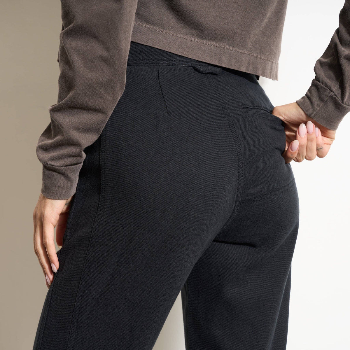 Neve Drape Denim Twill Pant
