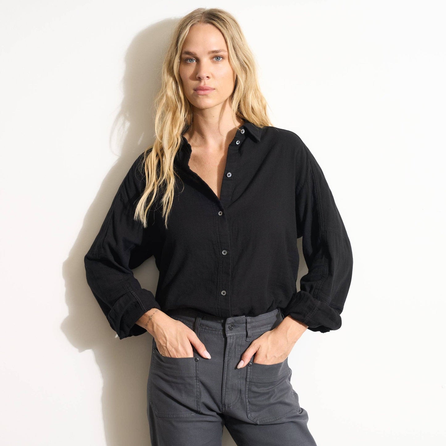Skye Gauze Cotton Relax Shirt