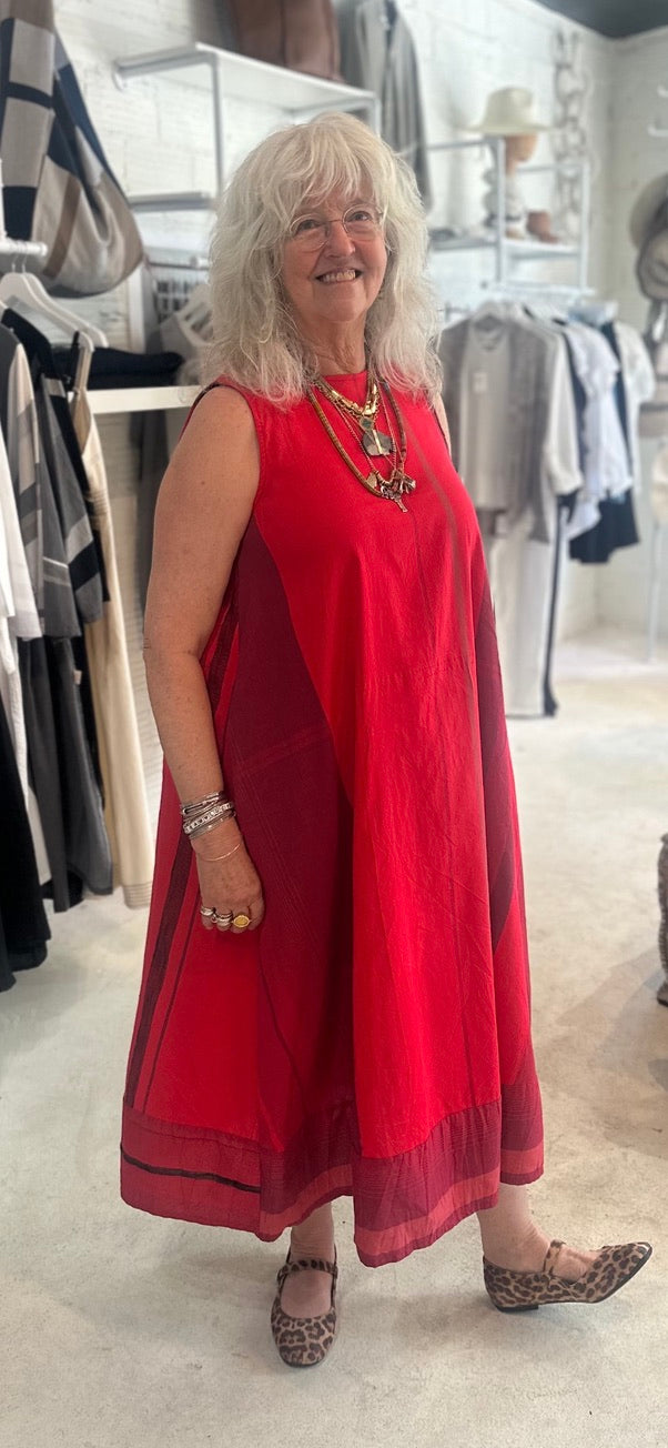 A Line Cotton Bliss Dress by Tamaki Niime
