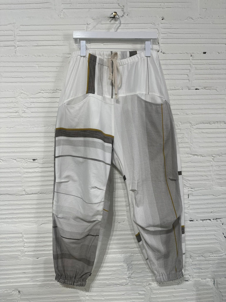 Tamaki-Niime Nica Parachute Cotton and Cotton-Merino Blend "Co-Ed" Pant