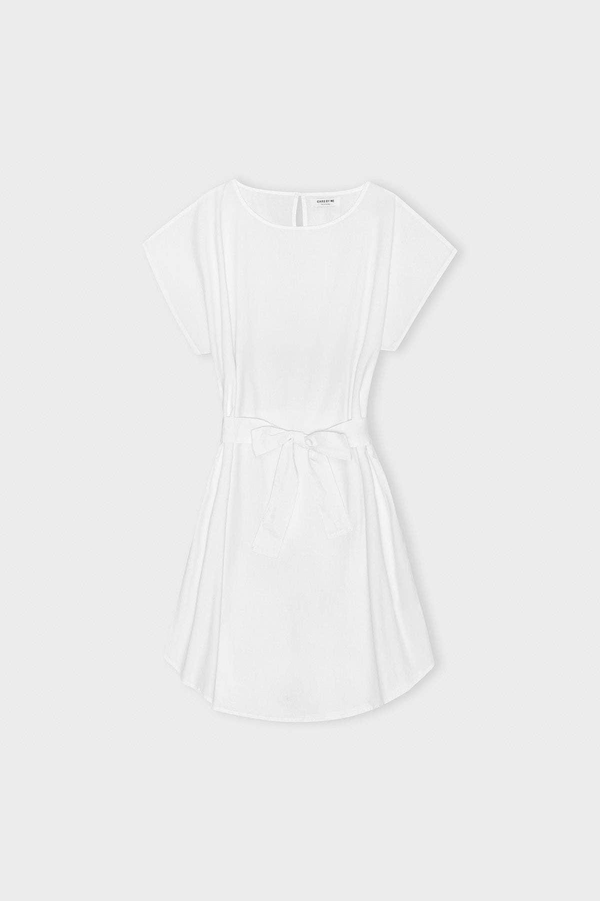CARE BY ME - LAURA TUNIC: Pure white / One size
