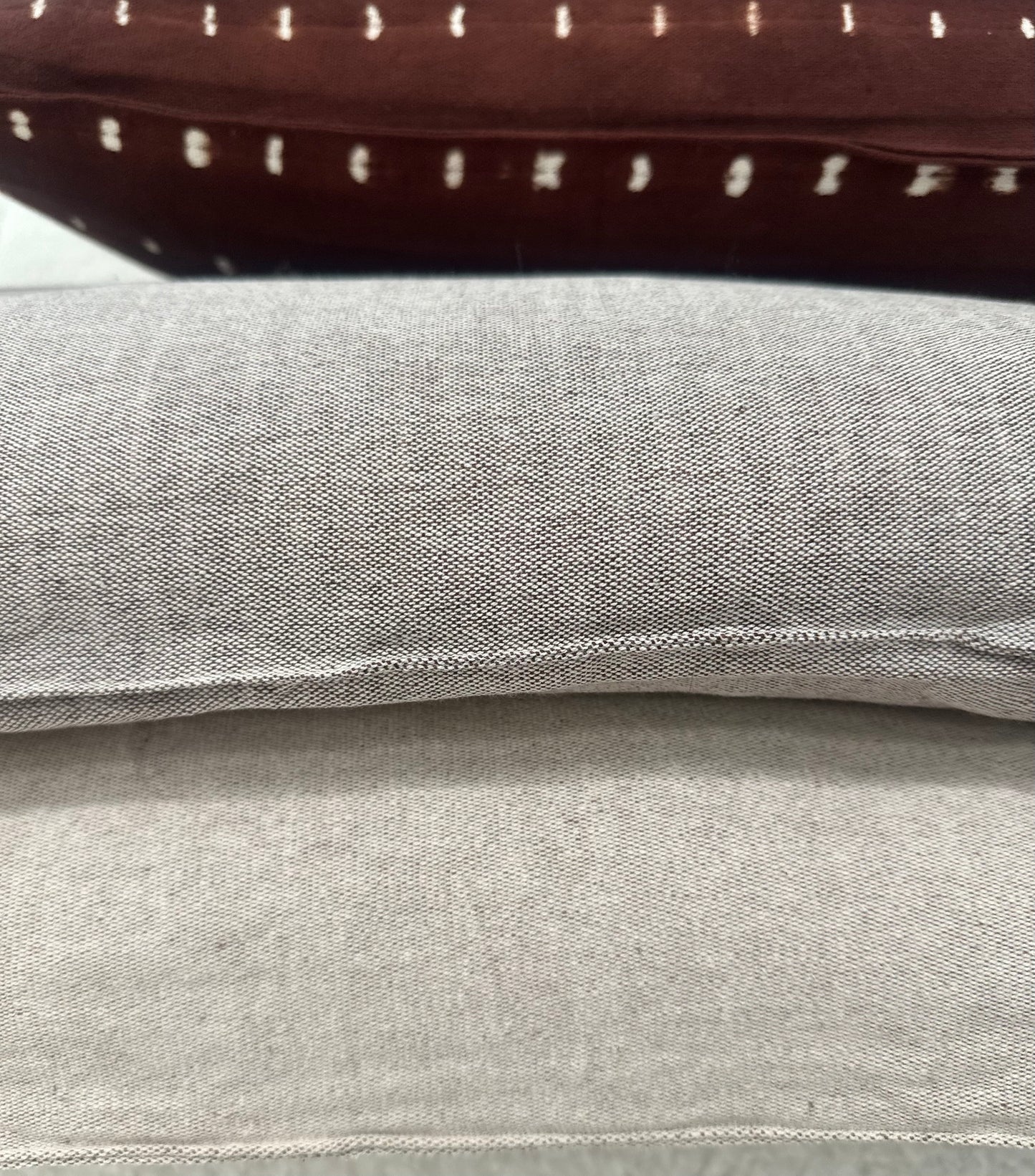 Cotton and Kapok Toss Pillows from Guinea