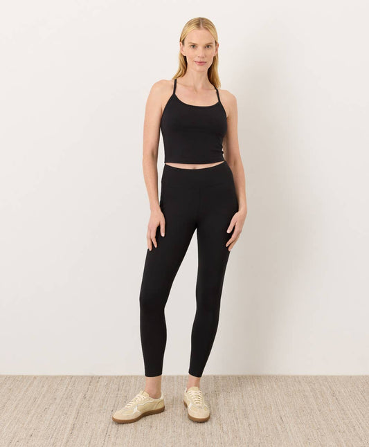 Pact - Women's On the Go-To Pocket Legging: Black / Medium