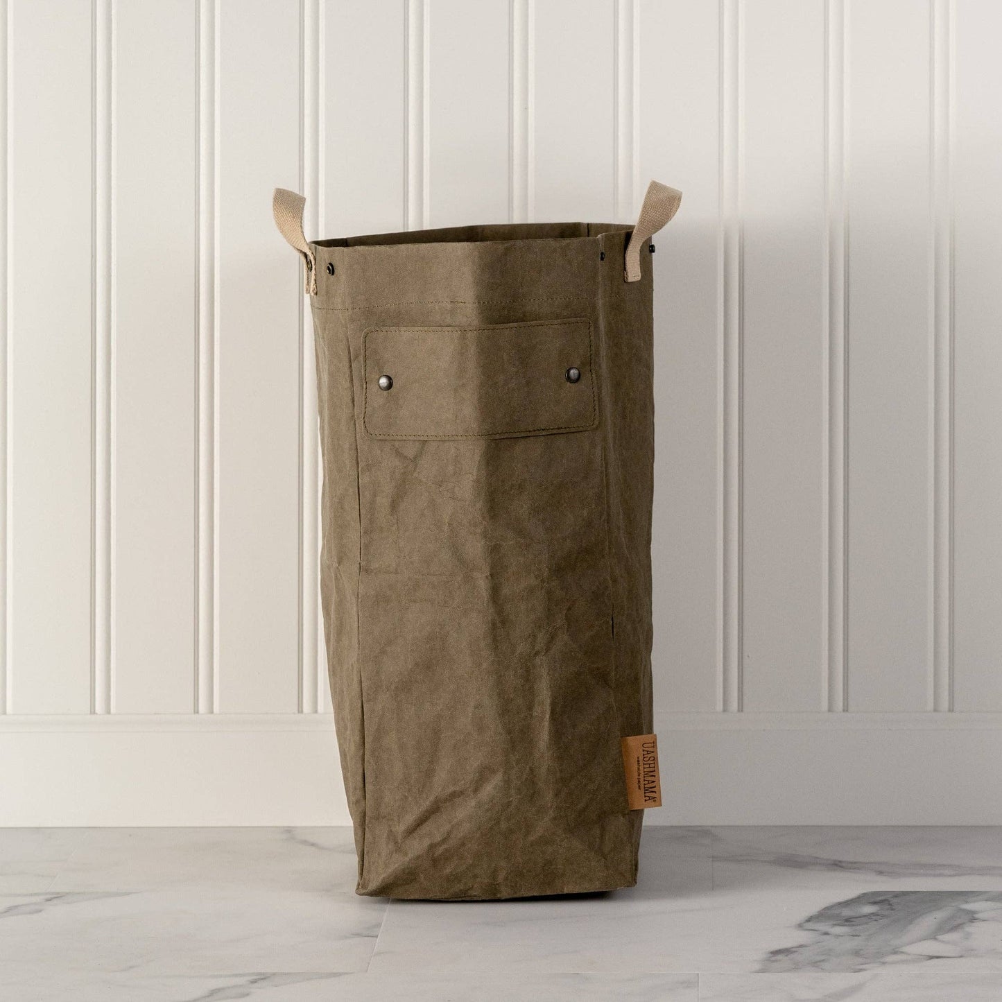 Uashmama - LAUNDRY BAG HAMPER: Grey