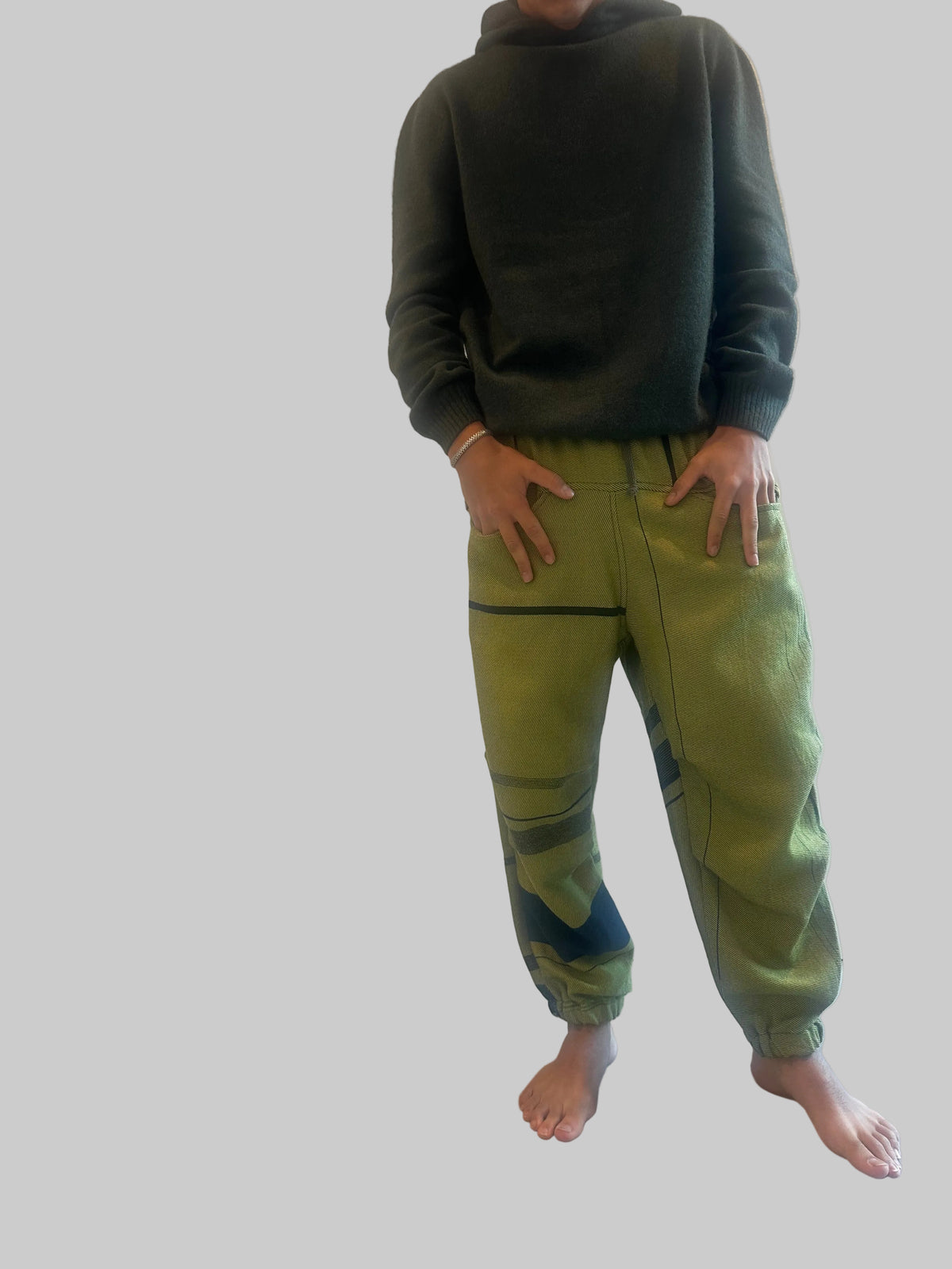 Merino-Cotton Nica Parachute Pant from Japan